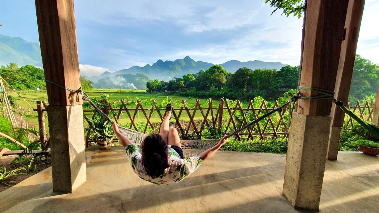 Meadow Mai Chau Homestay المظهر الخارجي الصورة