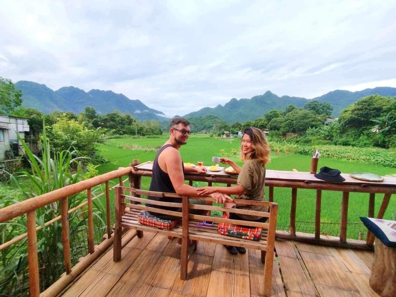 Meadow Mai Chau Homestay المظهر الخارجي الصورة